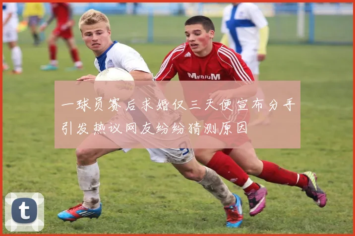 一球员赛后求婚仅三天便宣布分手引发热议网友纷纷猜测原因